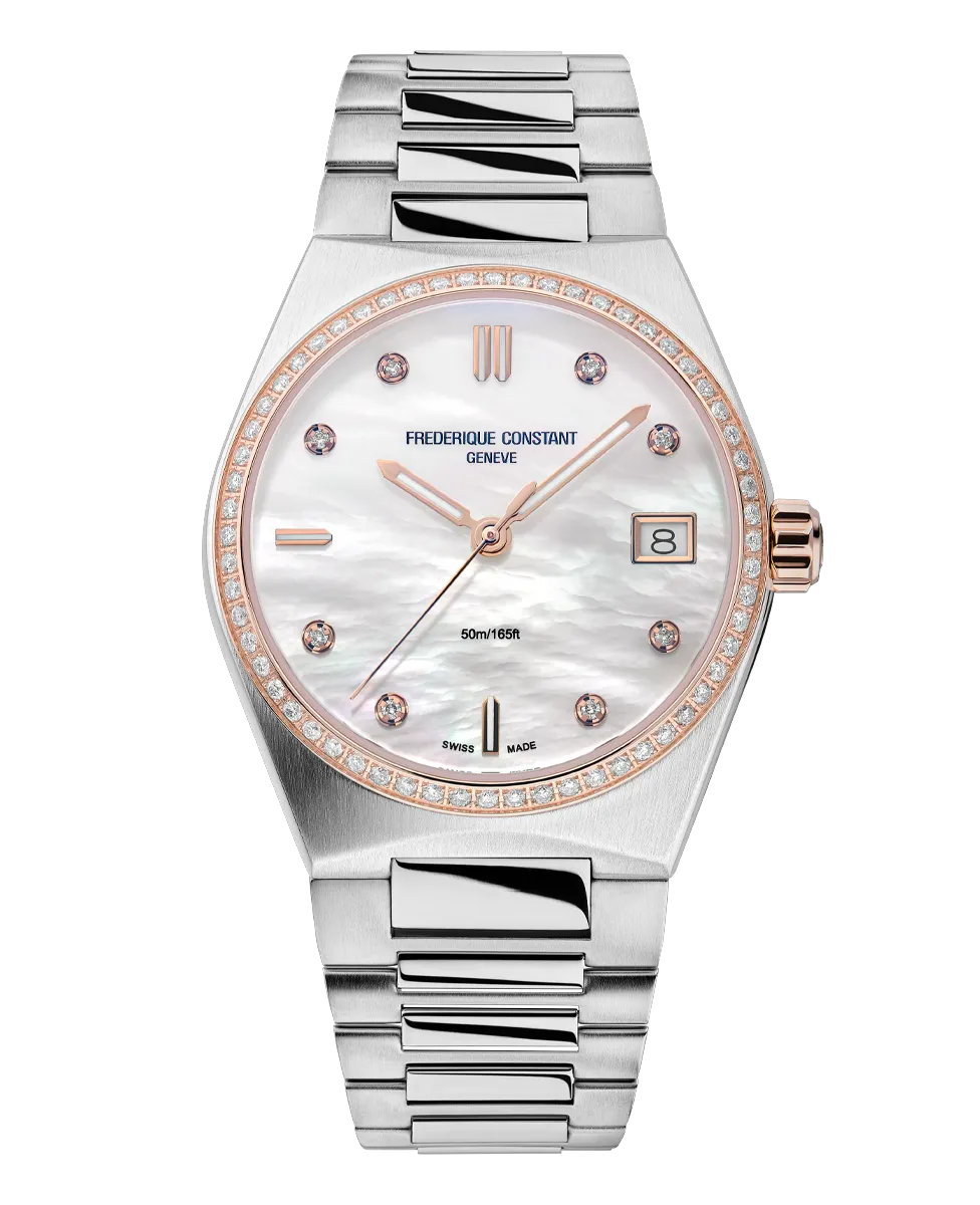 Highlife Ladies Quartz Watch FC-240MPWD2NHD2B-SS | Frederique Constant